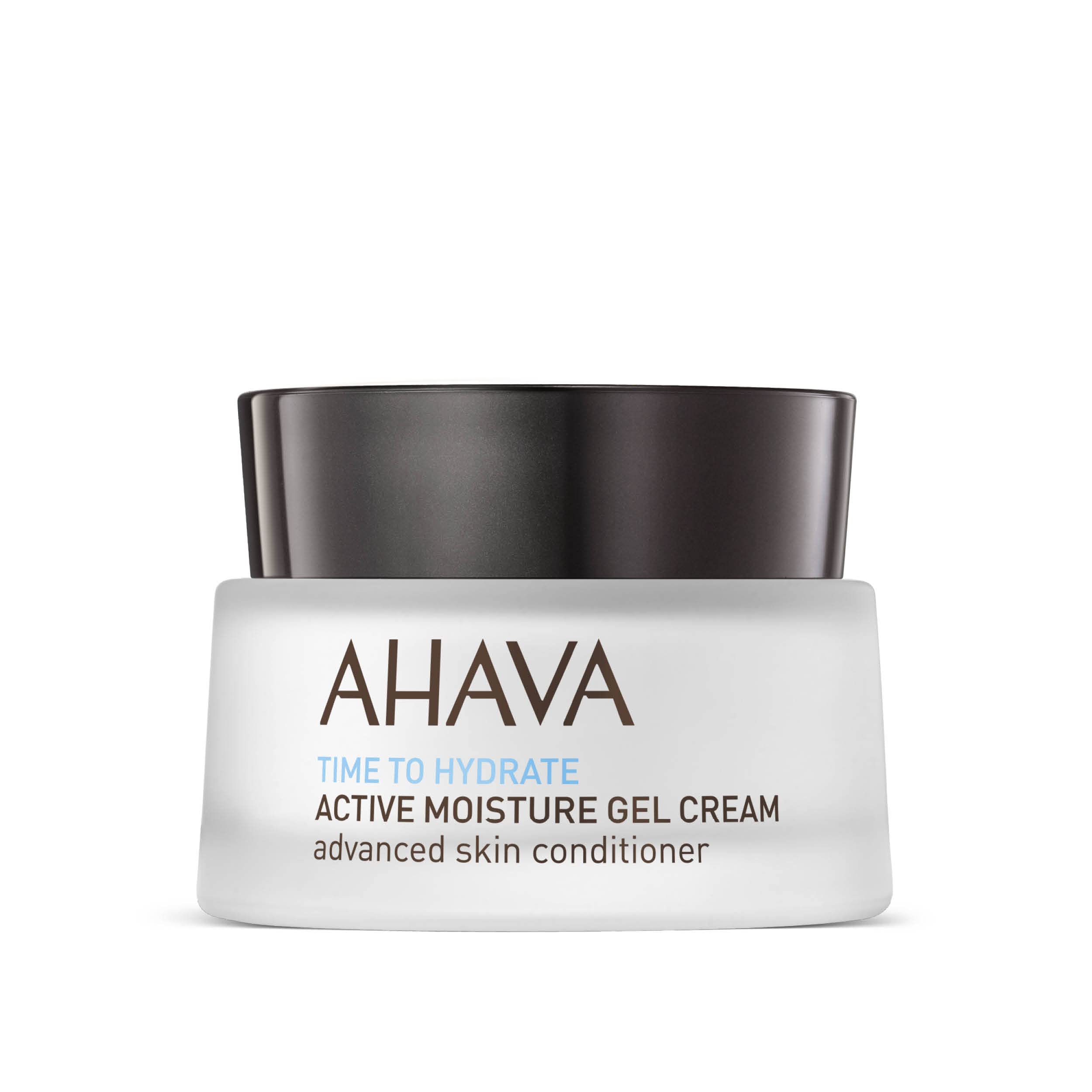 AHAVA Time To Hydrate Active Moisture Gel Cream, Advanced Skin Conditioner - Ultra Fresh Moisture Suspending Gel-Cream for Rejuvenation, Instant Hydration & Vitality, Combats Dehydration, 1.7 Fl.Oz